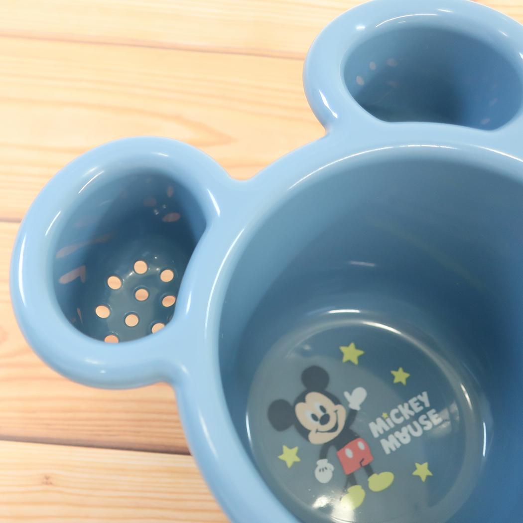 ミッキーマウス バス用品 こども用片手おけ ダークブルー ディズニー 錦化成