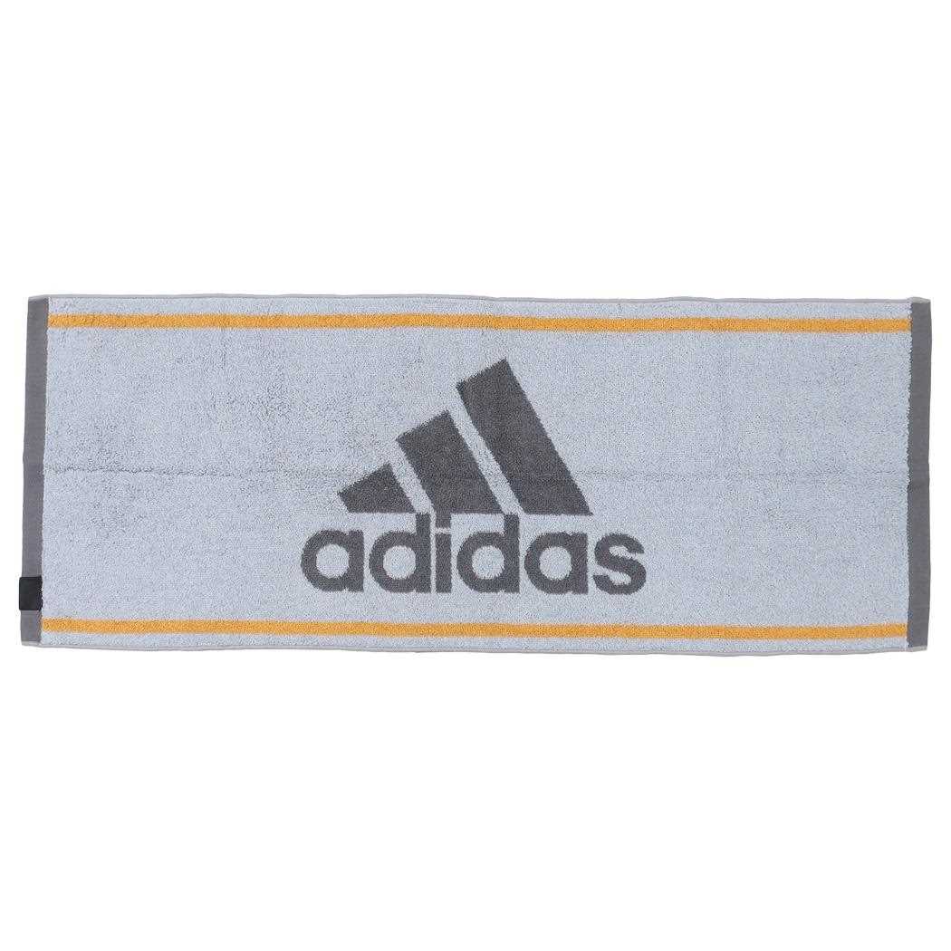 アディダス フェイスタオル ジャガードロングタオル GY adidas 日繊 新生活雑貨 スポーツブランド グッズ メール便可 シネマコレクション