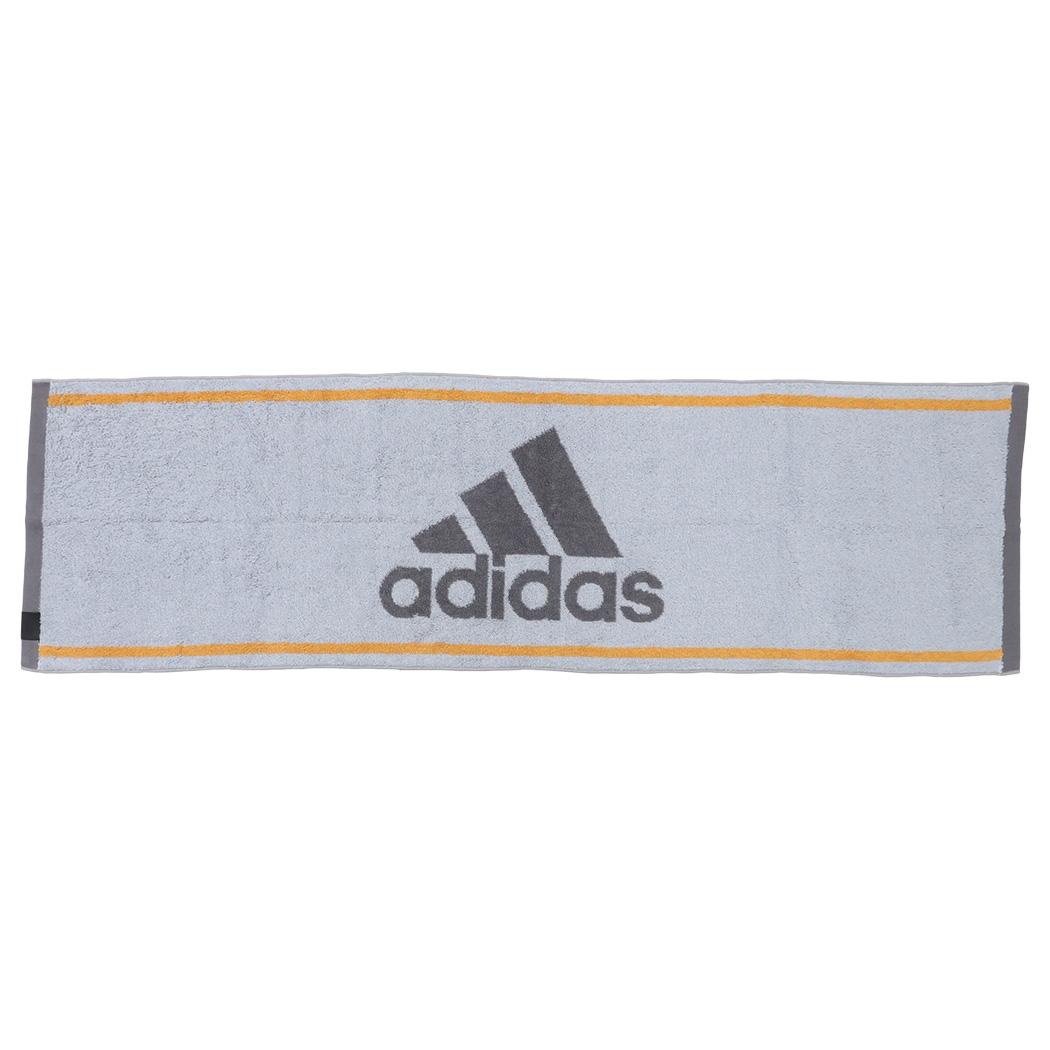 アディダス スポーツタオル ジャガードミニバスタオル GY adidas 日繊 プレゼント スポーツブランド グッズ メール便可 シネマコレクション