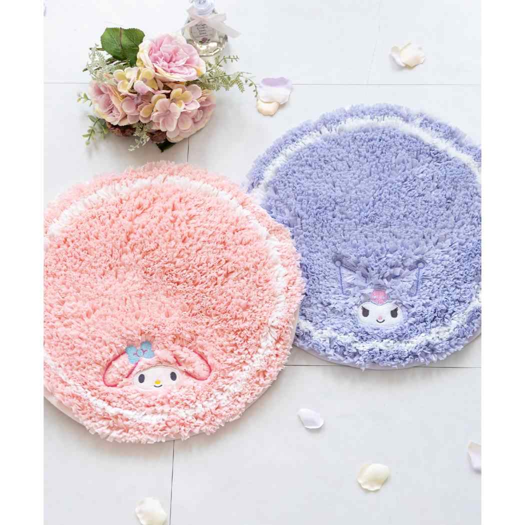 サンリオキャラクターズ フロアマット ラウンドマット マカロン マイメロディ Sanrio オカ