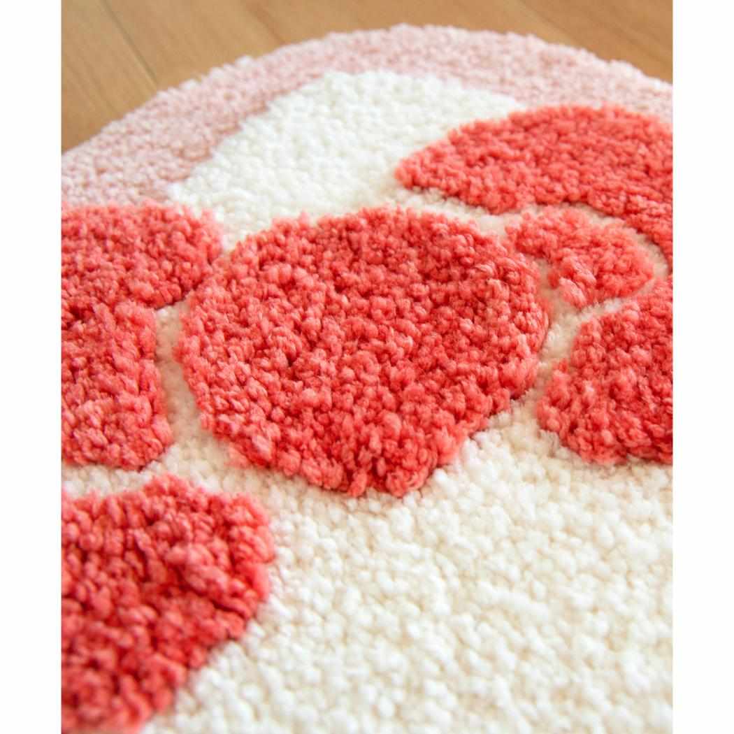 サンリオキャラクターズ フロアマット 洗えるマット ハローキティ Sanrio オカ