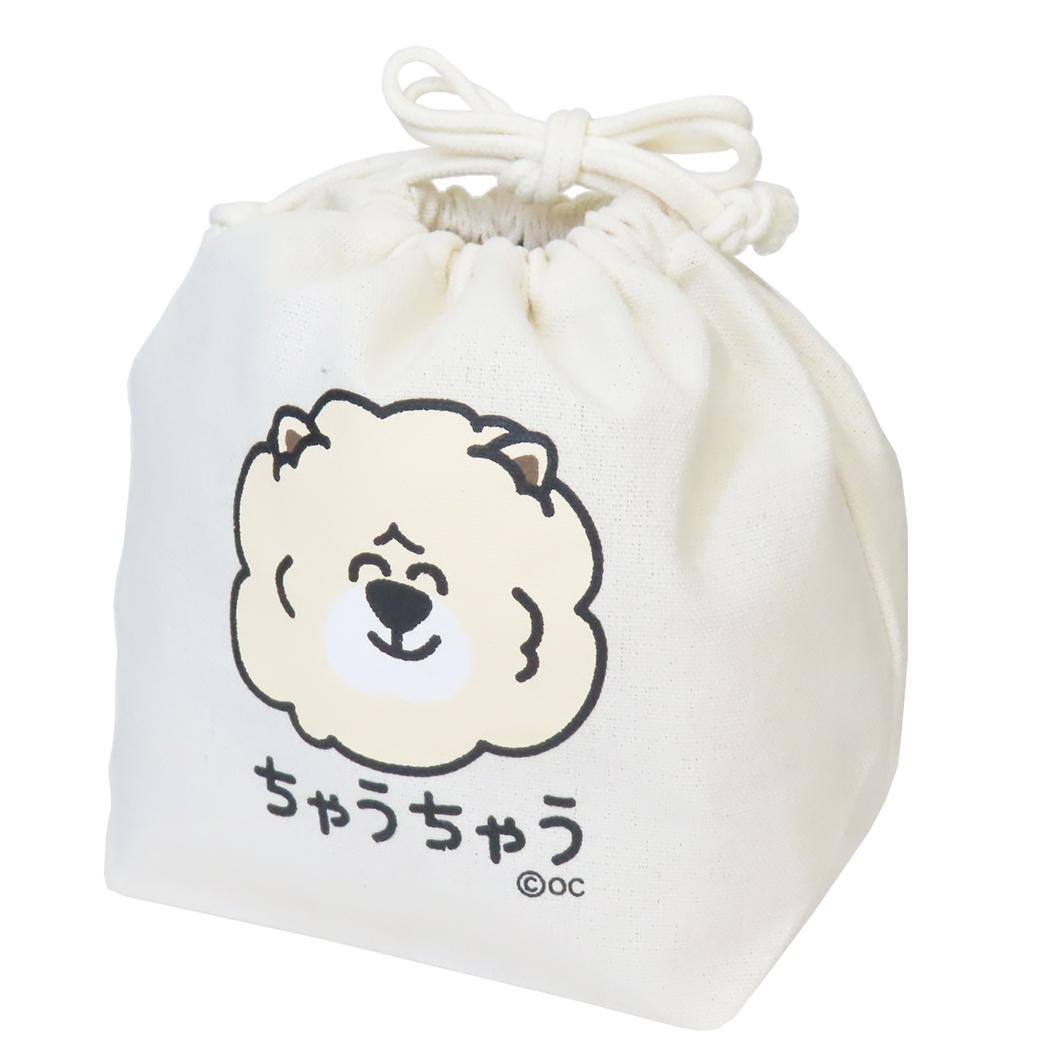 おえかきさん 巾着袋 マチ付ききんちゃくポーチ ちゃうちゃうさん オクタニ 新学期準備雑貨 小物入れ おもしろ雑貨 グッズ メール便可 シネマコレクション