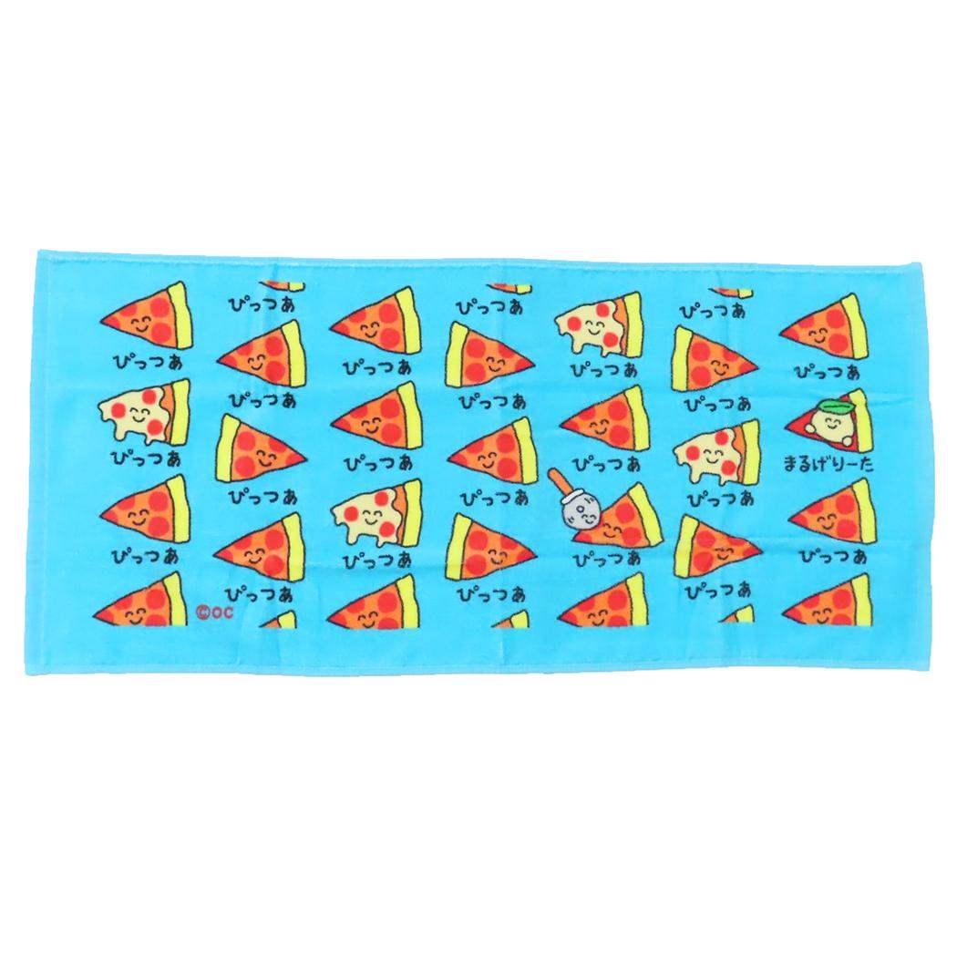 おえかきさん フェイスタオル プリントロングタオル ぴっつぁさん オクタニ おもしろタオル 面白雑貨 グッズ メール便可 シネマコレクション