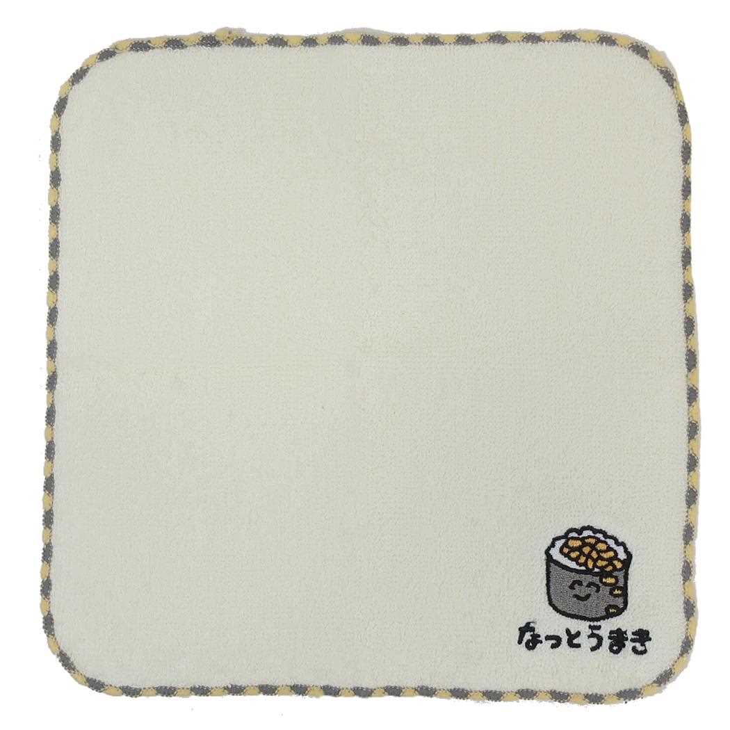 おえかきさん ミニタオル MINI TOWEL ハンカチタオル なっとうまきさん オクタニ おもしろ雑貨 汗拭きタオル グッズ メール便可 シネマコレクション