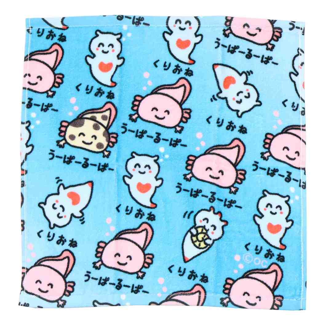 おえかきさん ミニタオル ハンドタオル くりおねさんとうーぱーるーぱーさん オクタニ 汗拭きタオル かわいい グッズ メール便可 シネマコレクション