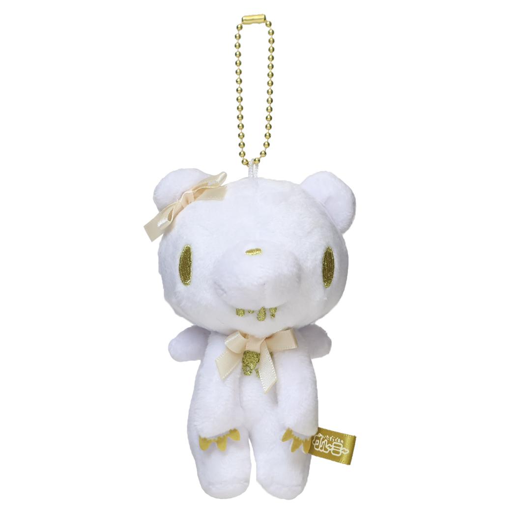 グルーミー マスコット ボールチェーン付き ぬいぐるみマスコット Ribbon angel Ver. White angel ホワイトエンジェル 森チャック オスト かわいい プレゼント キャラクター グッズ シネマコレクション