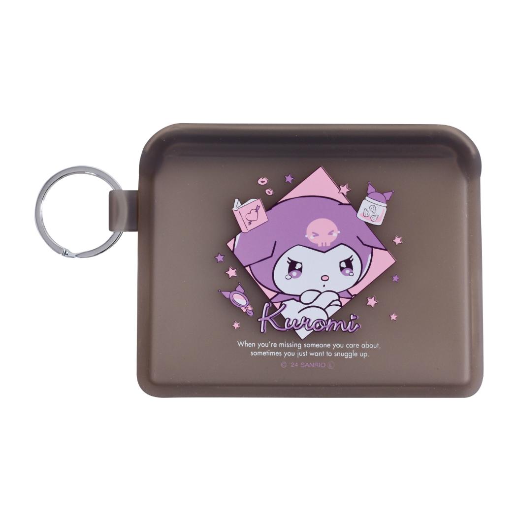 クロミ ミニポーチ FLAPPO フラッポ 甘えんぼナミダ サンリオ ピージーデザイン シリコンポーチ 小物入れ キャラクター グッズ メール便可 シネマコレクション