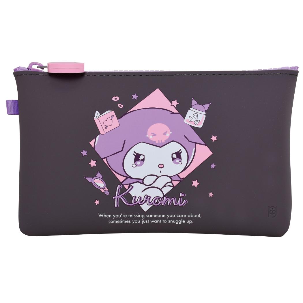 クロミ コスメポーチ NUU ヌウ 甘えんぼナミダ サンリオ ピージーデザイン シリコンポーチ 小物入れ キャラクター グッズ シネマコレクション