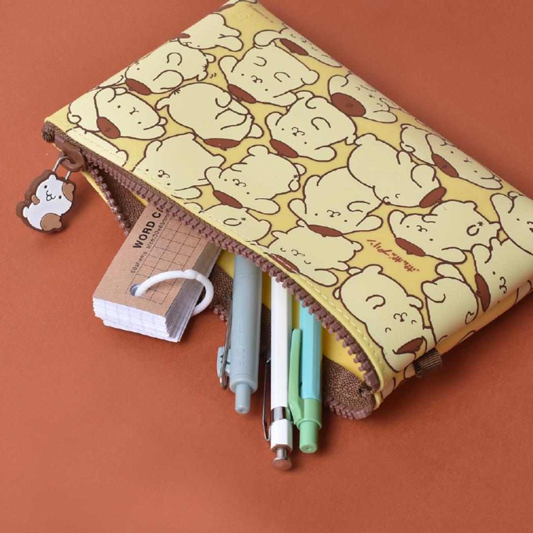 ポムポムプリン コスメポーチ NUU ヌウ ワクワク サンリオ ピージーデザイン