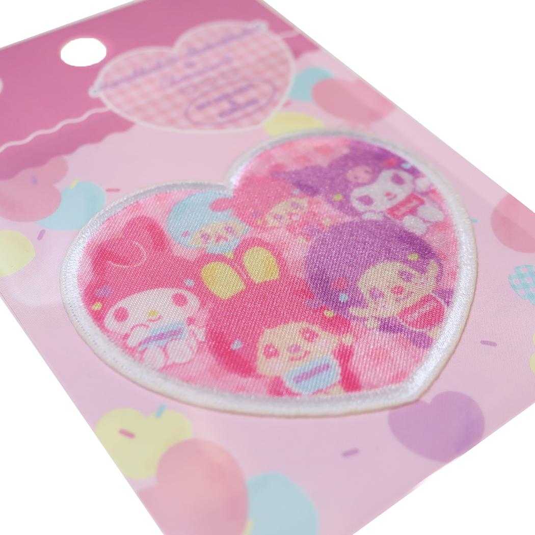 モンチッチxサンリオキャラクターズ ワッペン アイロンパッチシール モンチッチxマイメロ&クロミ Sanrio パイオニア