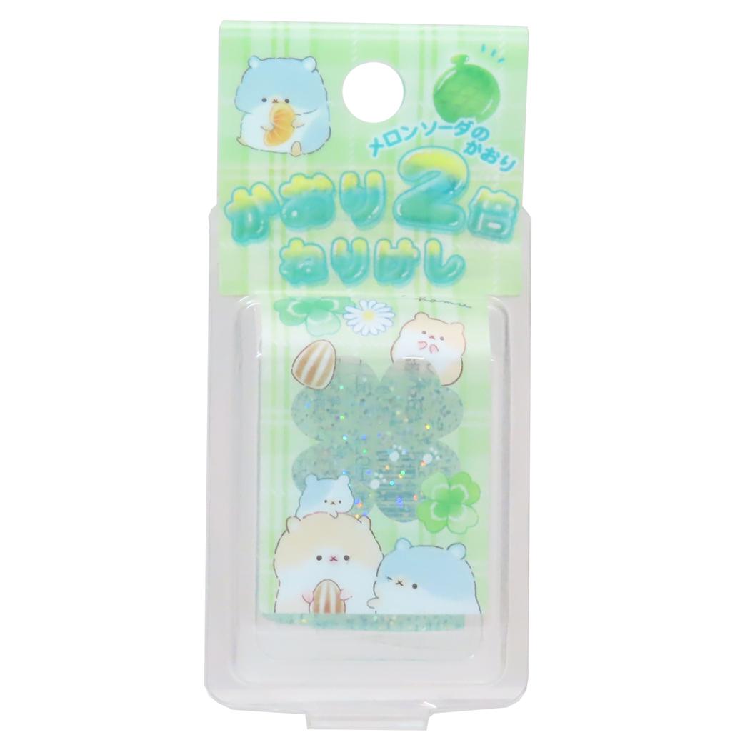 消しゴム かおり2倍クリアねりけし はむはむハムちゃん クーリア 新学期準備文具 かわいい グッズ メール便可 シネマコレクション