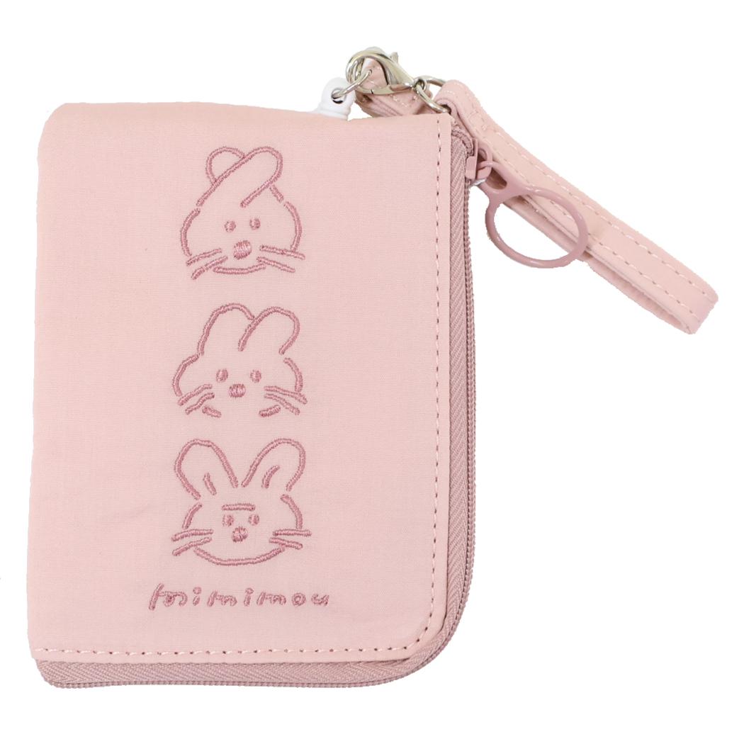 ミミムー 定期入れ デイリーポーチ ウサギ クーリア 通勤 通学 かわいい グッズ メール便可 シネマコレクション