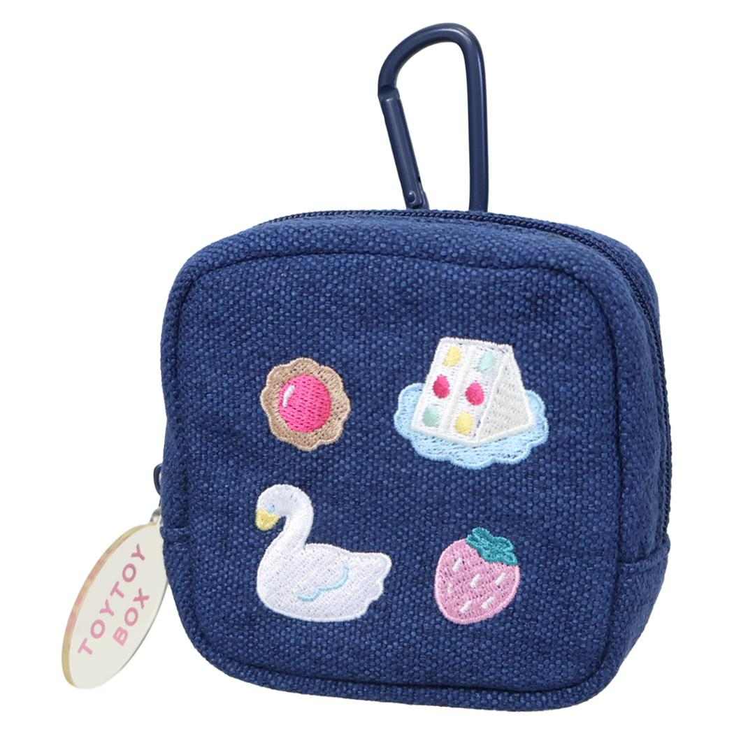 トイトイボックス ミニポーチ カラビナ付きミニポーチ ピクニック クーリア 小物入れ かわいい グッズ シネマコレクション