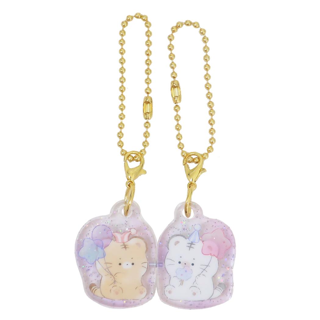 むぎゅっと キーチェーン プチおそろいキーホルダー からめる&しゅがー クーリア プレゼント かわいい グッズ メール便可 シネマコレクション