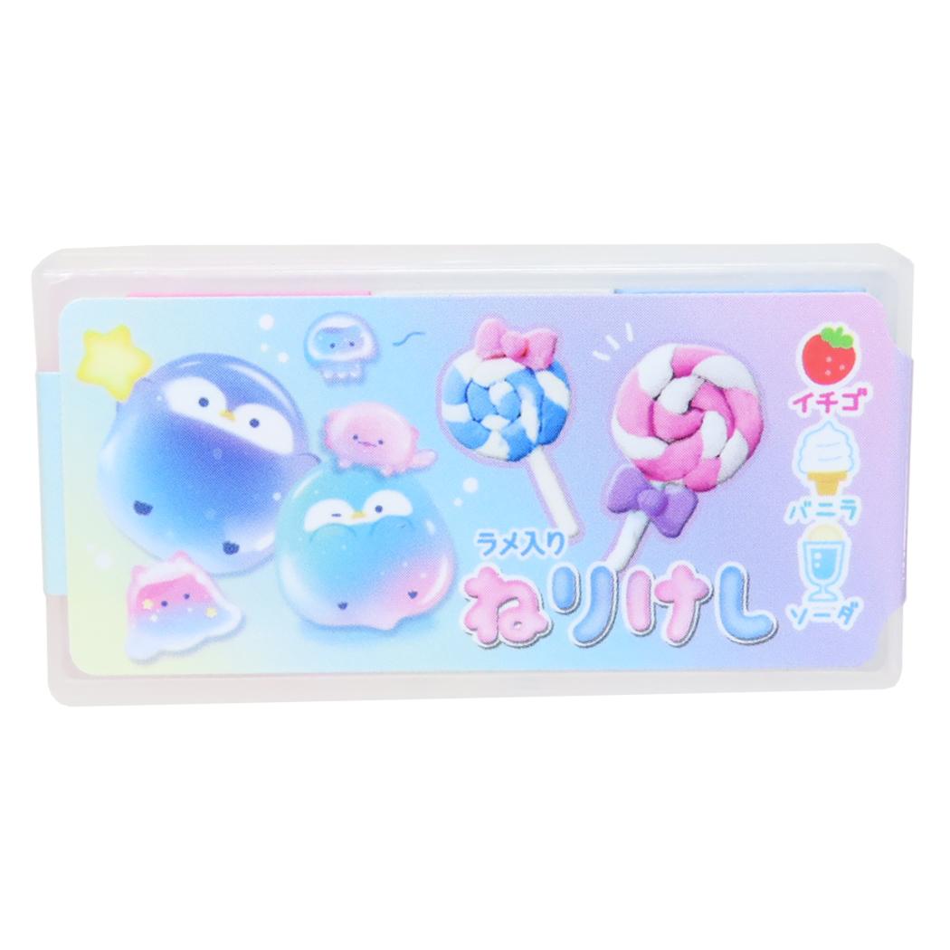 消しゴム ねりけし きらきらぺんぎん クーリア 新学期準備文具 かわいい グッズ メール便可 シネマコレクション