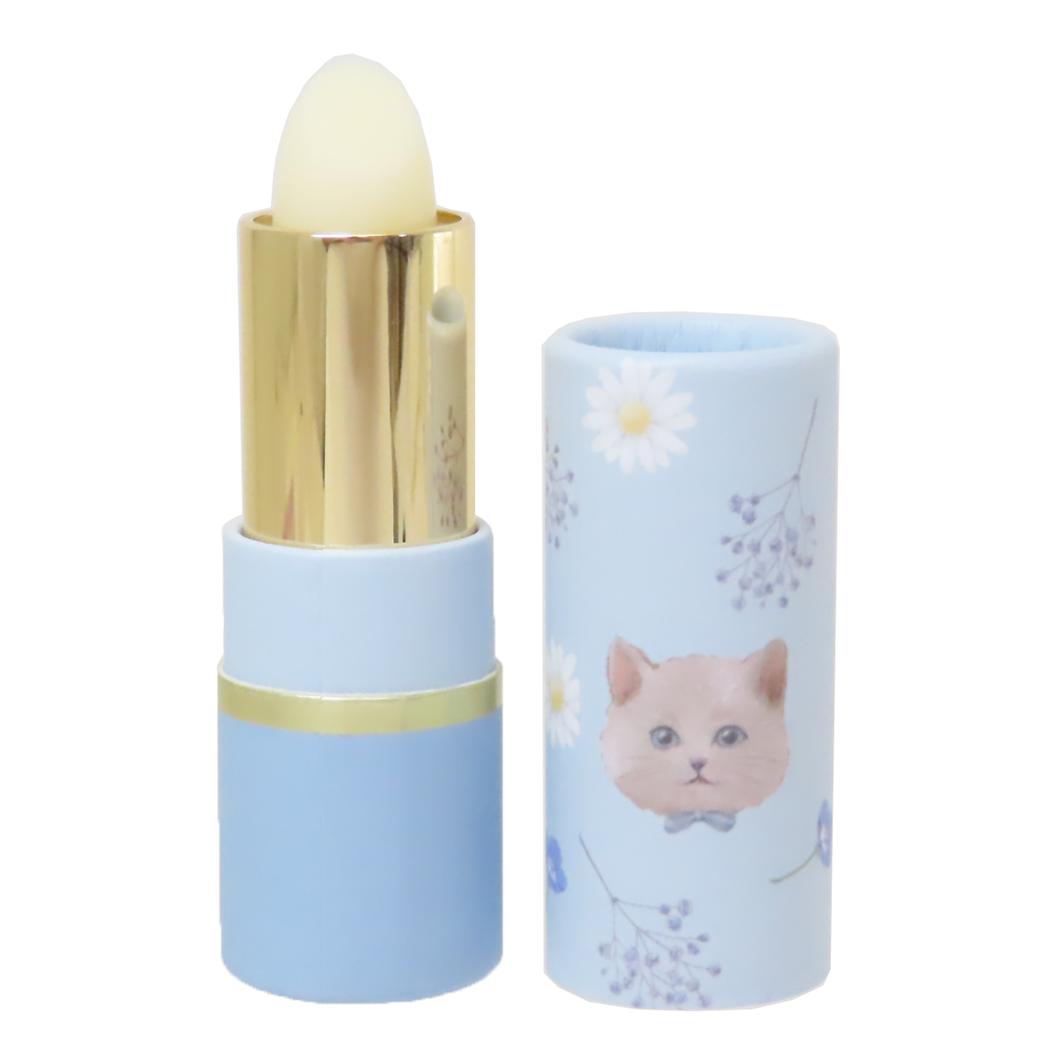 フラワーシャトン コスメ雑貨 リップクリーム ブリティッシュ ねこ クーリア プレゼント ギフト かわいい グッズ メール便可 シネマコレクション