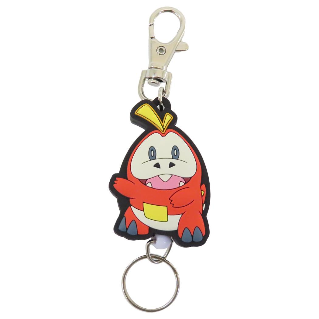 ポケットモンスター キーリング ラバーリールKH N ホゲータ ポケモン エスケイジャパン 鍵ホルダー キャラクター グッズ メール便可 シネマコレクション