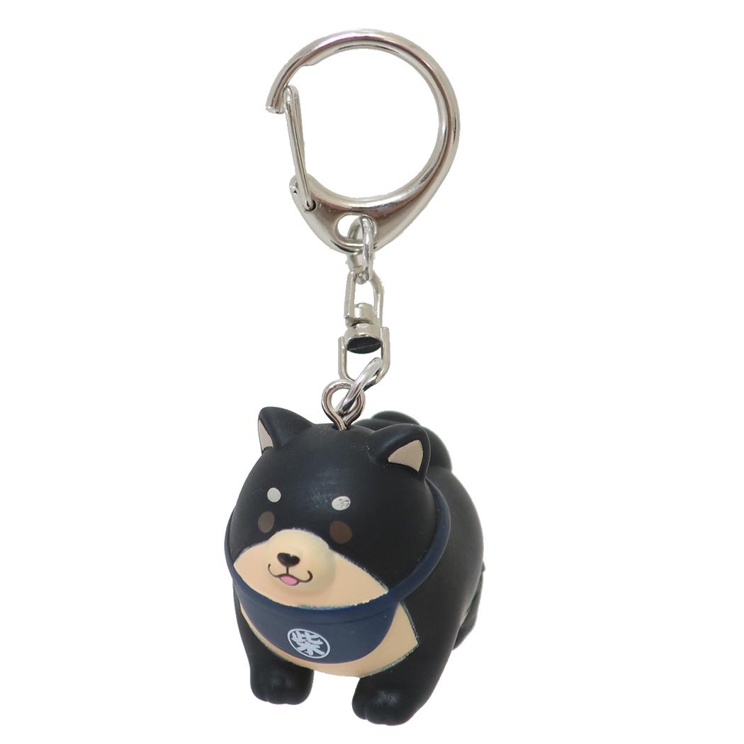 忠犬もちしば キーリング ソフビマスコットキーホルダー ごま エスケイジャパン プレゼント キャラクター グッズ シネマコレクション