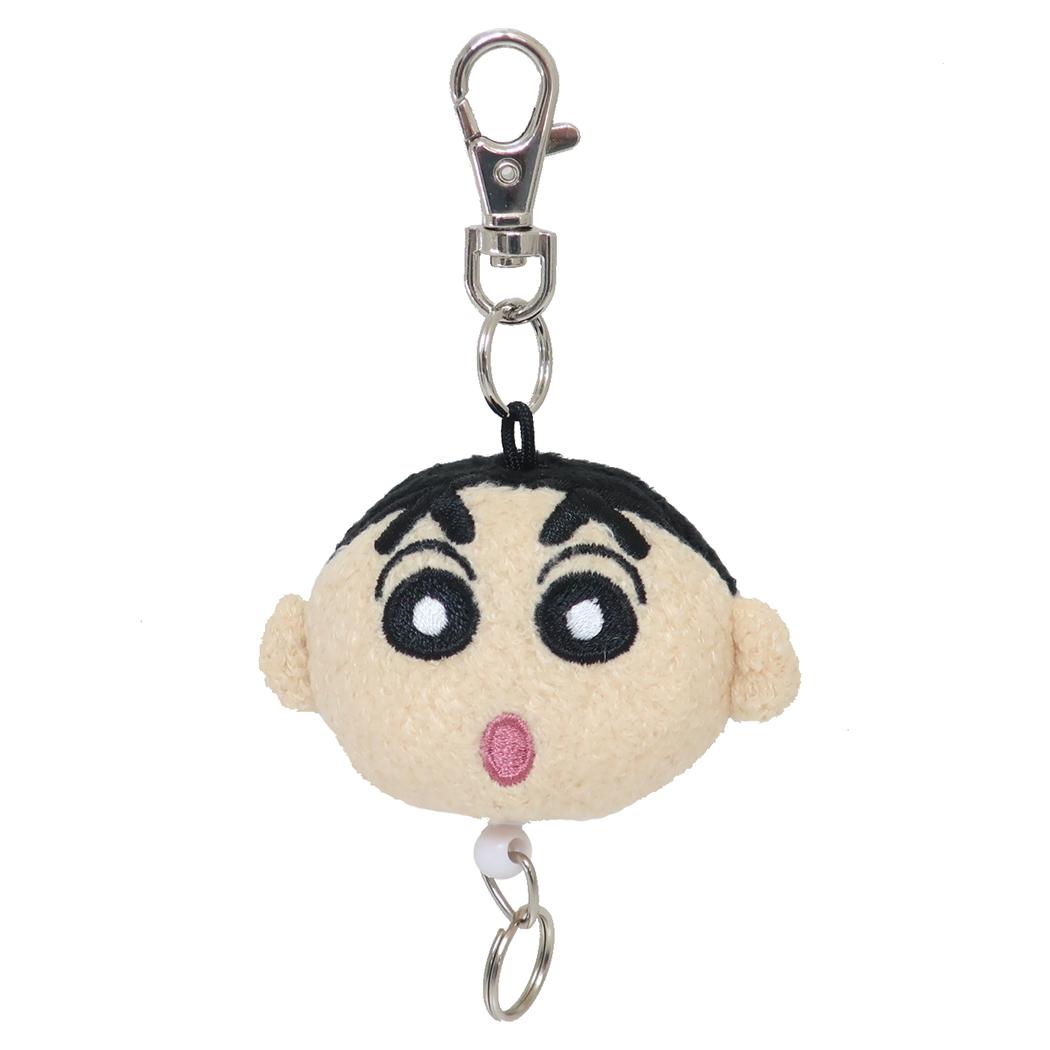 クレヨンしんちゃん キーリング マスコットリールキーホルダー しんちゃん N エスケイジャパン プレゼント アニメキャラクター グッズ シネマコレクション