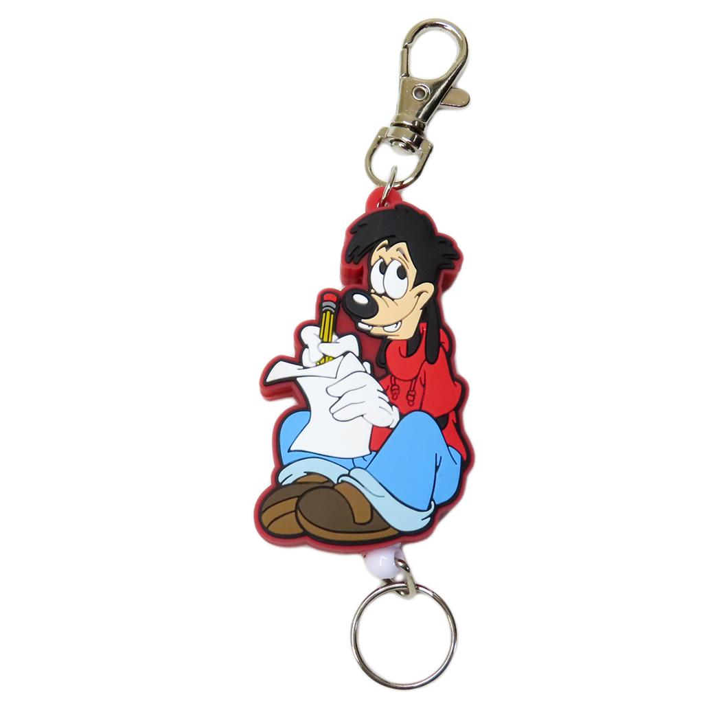 マックス キーリング WDラバーリールキーホルダー ディズニー エスケイジャパン 鍵ホルダー キャラクター グッズ メール便可 シネマコレクション
