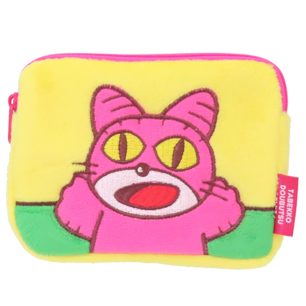 たべっ子どうぶつ ミニポーチ ミニティッシュポーチ2 ねこ ギンビス エスケイジャパン 小物入れ ティッシュケース付きポーチ キャラクター グッズ メール便可 シネマコレクション
