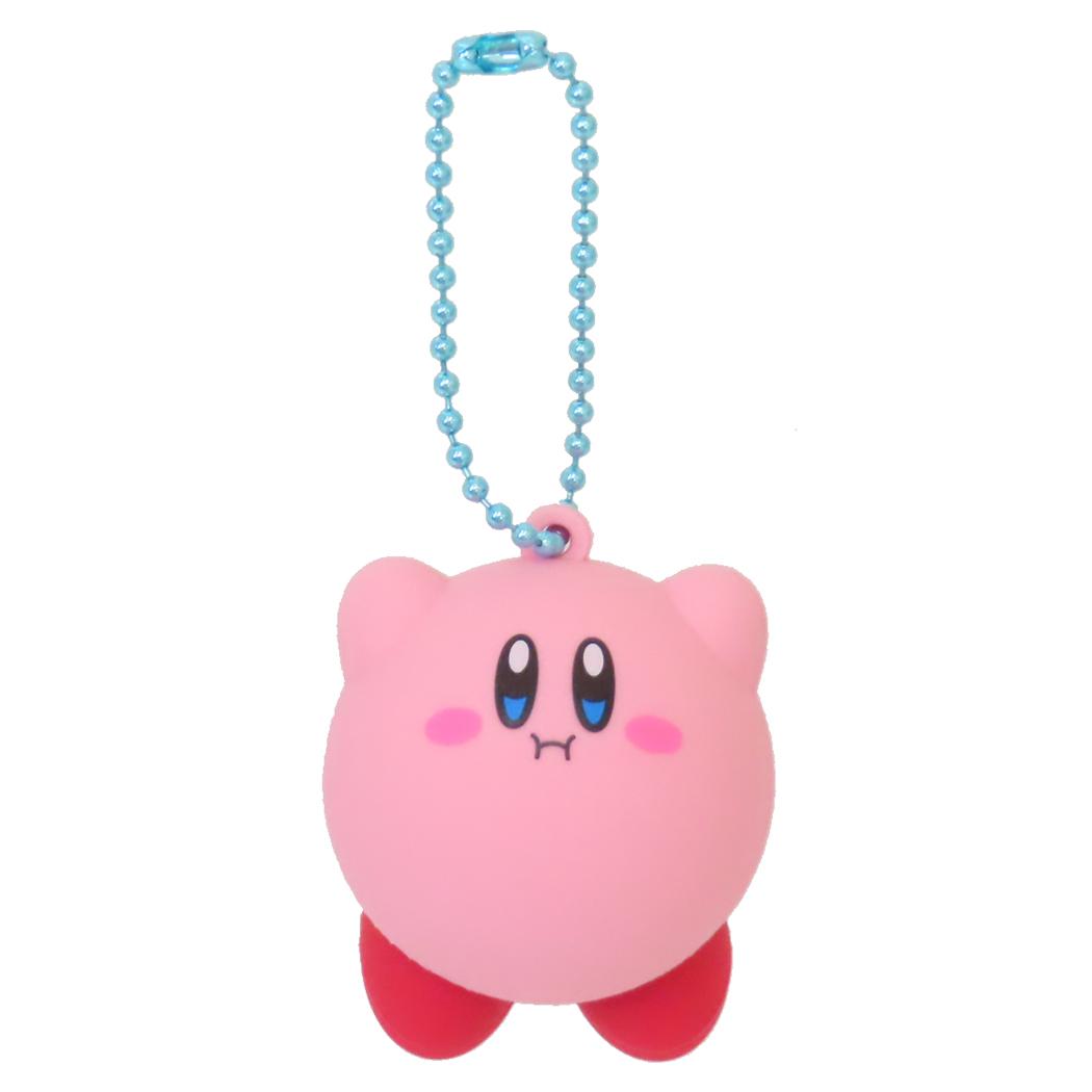 星のカービィ ボールチェーンキーホルダー ぷっくりラバーマスコット ホバリング エスケイジャパン プレゼント キャラクター グッズ シネマコレクション