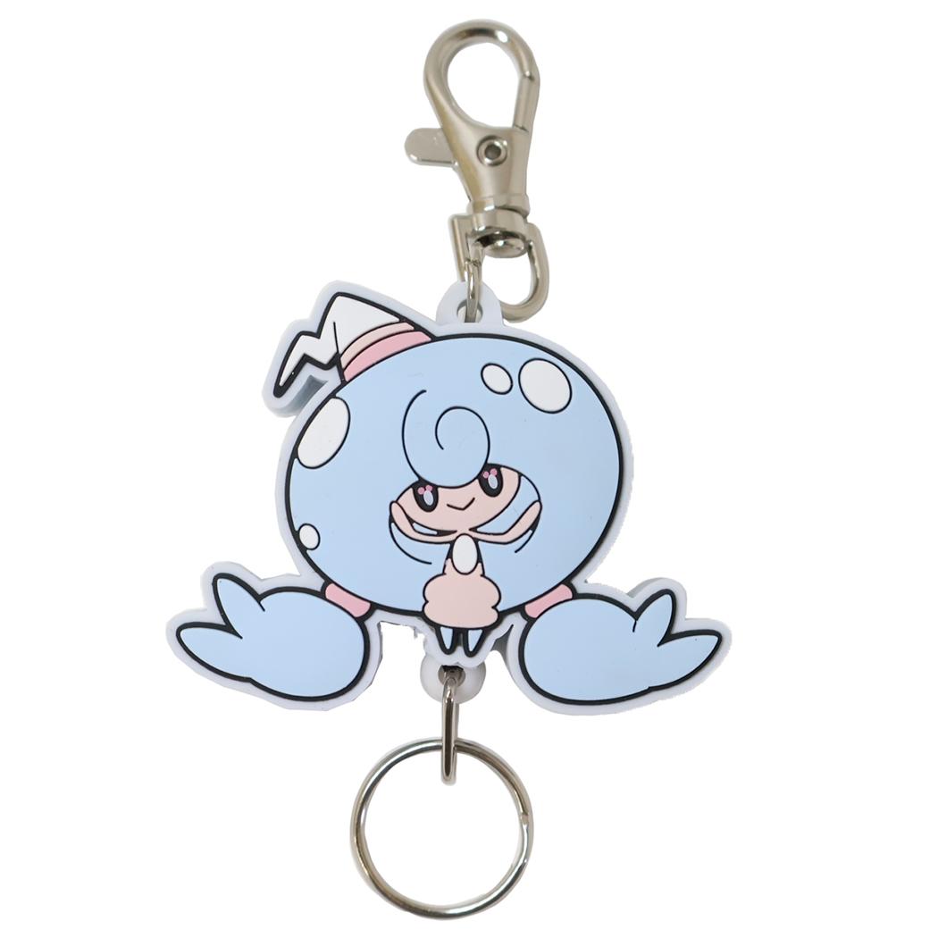ポケットモンスター キーリング ラバーリールキーホルダー テブリム ポケモン エスケイジャパン 鍵ホルダー キャラクター グッズ メール便可 シネマコレクション