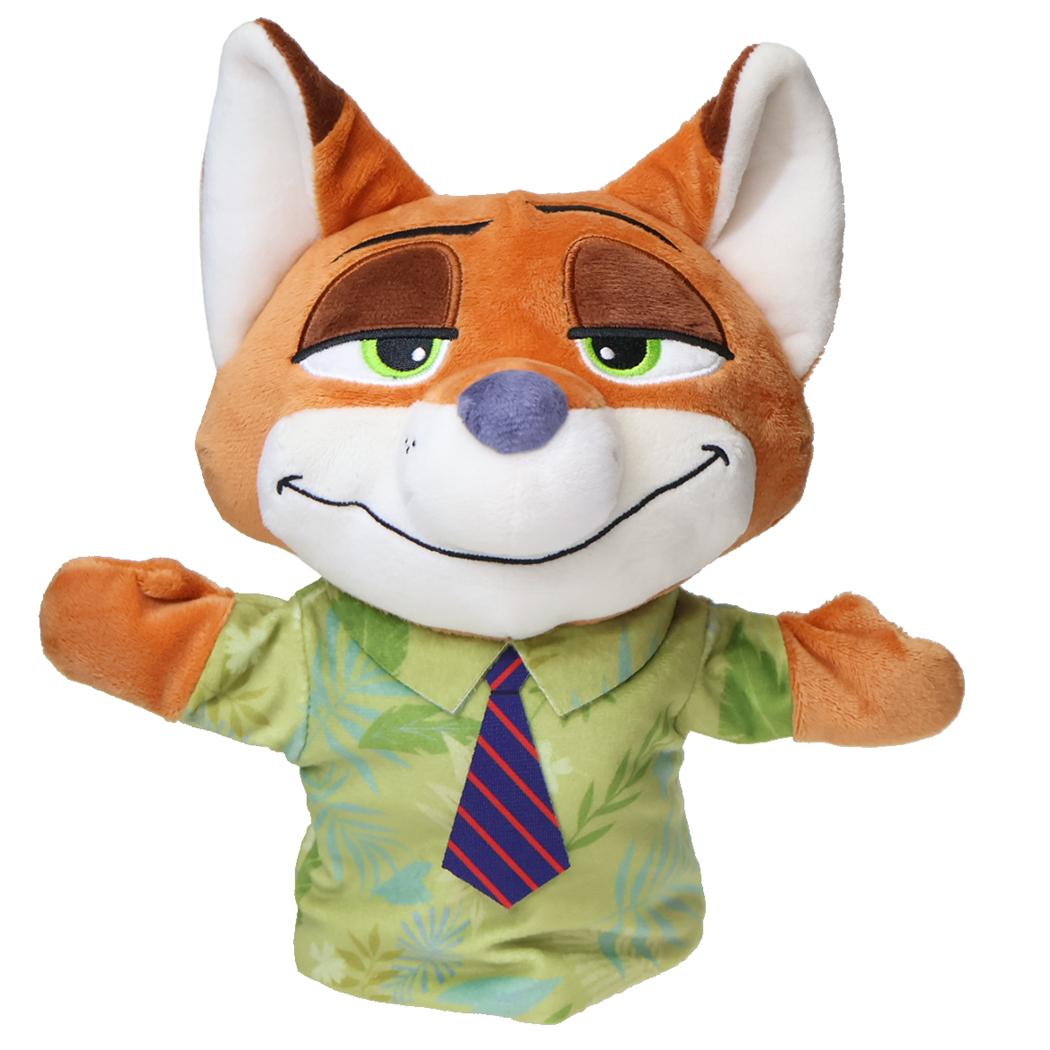 ズートピア ぬいぐるみ玩具 ハンドパペット ニック ワイルド ディズニー エスケイジャパン おもちゃ キャラクター グッズ シネマコレクション