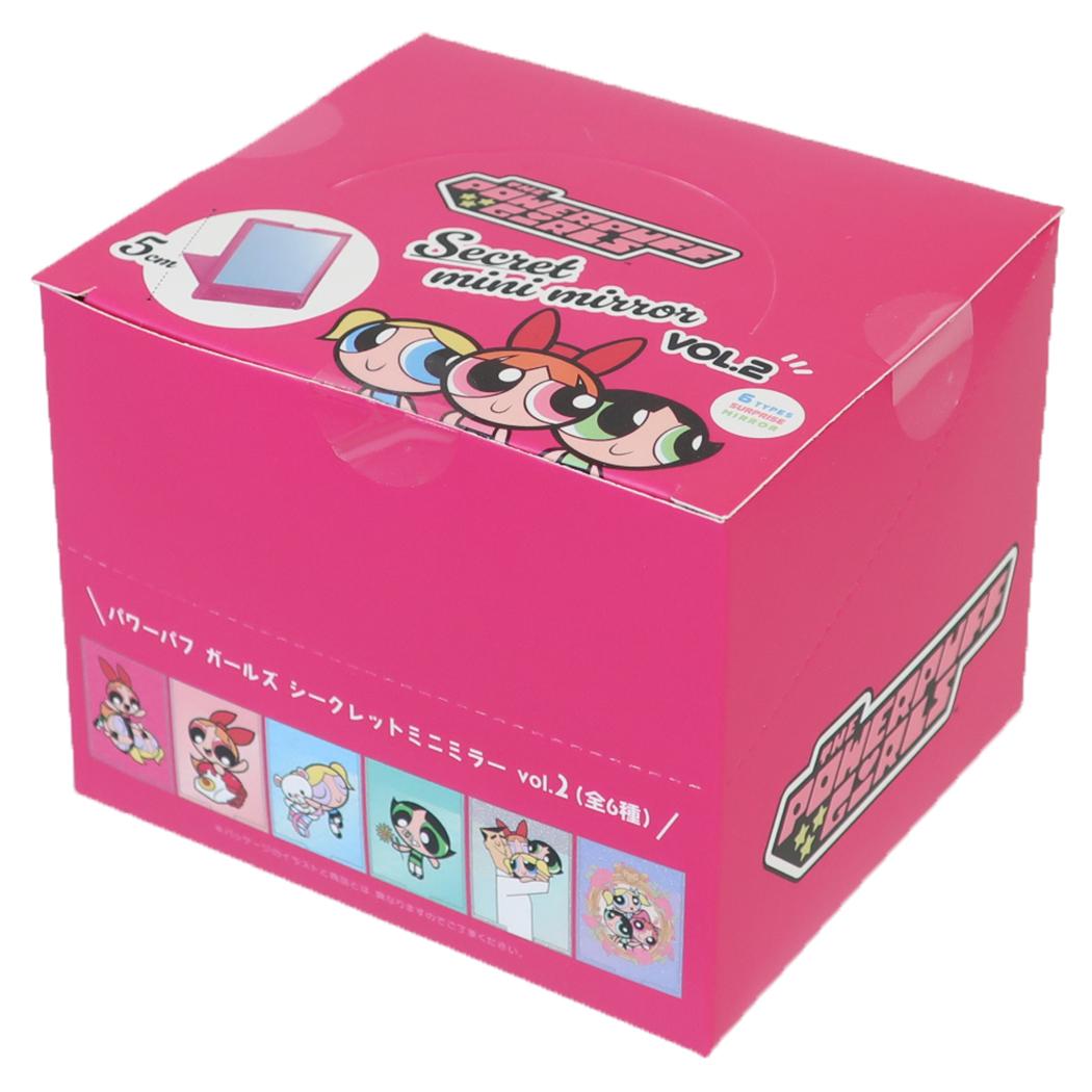 パワーパフガールズ 手鏡 シークレットミニミラー vol.2 全6種 12個入セット エスケイジャパン コレクション雑貨 まとめ買い キャラクター グッズ シネマコレクション
