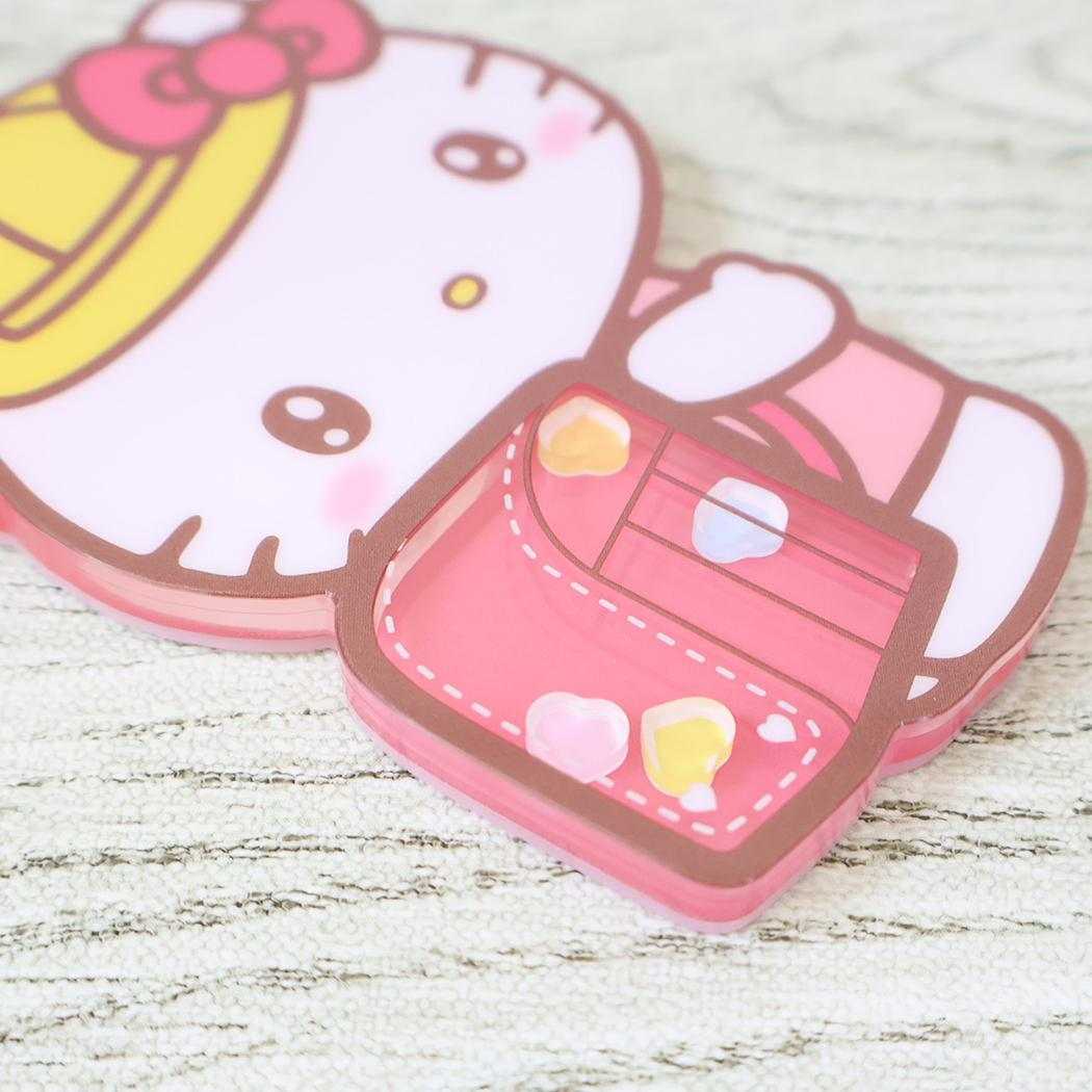 サンリオキャラクターズ キーリング シャカシャカアクリルキーホルダー ハローキティ Sanrio