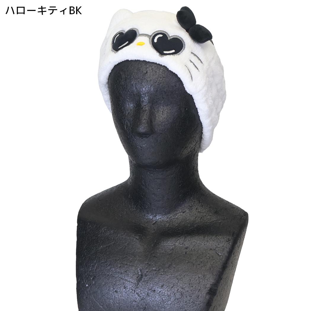 サンリオキャラクターズ へアアクセ ヘアバンド ハートサングラス ハローキティ BK Sanrio
