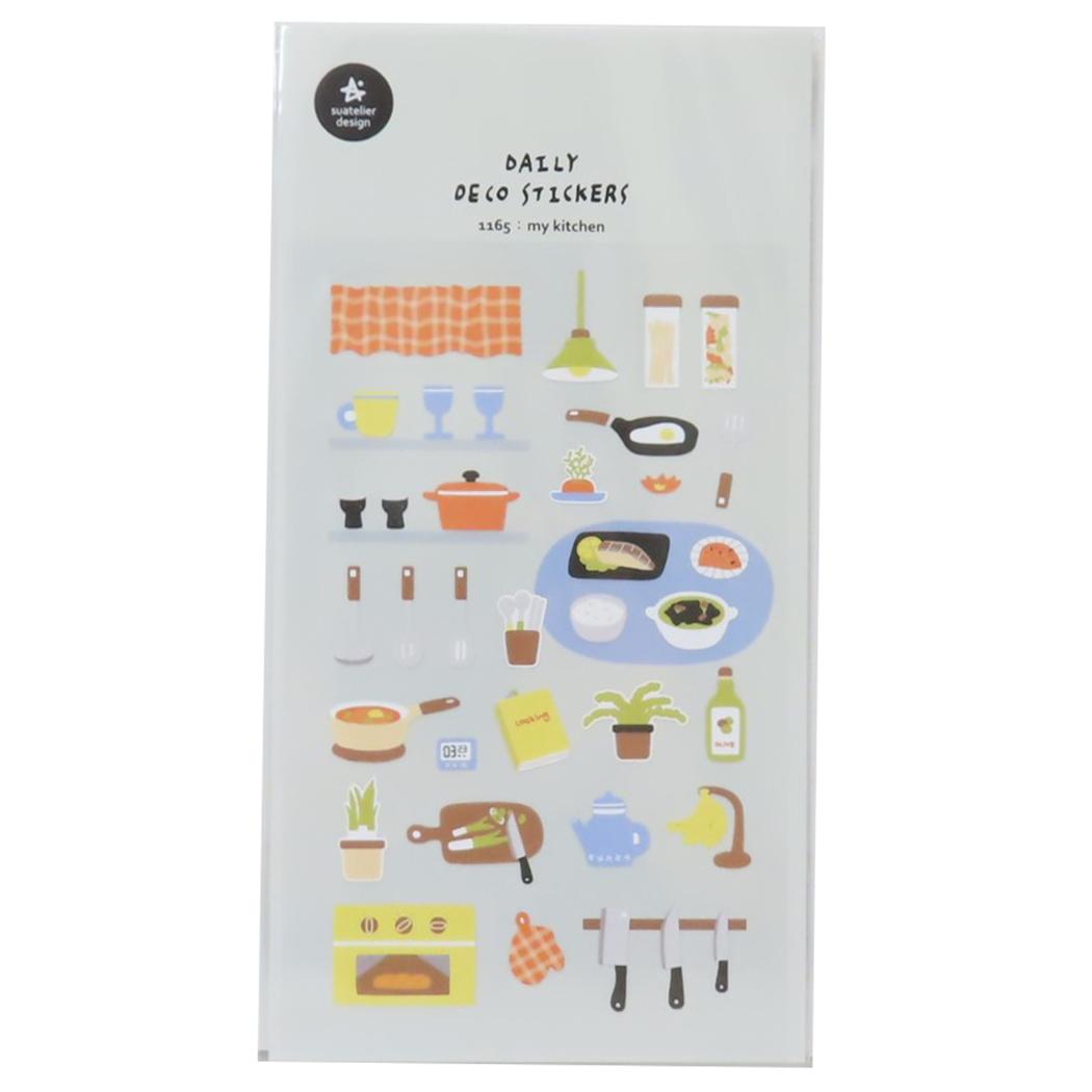 シールシート スワテリエステッカー my kitchen S&C デコレーション DECOシール かわいい グッズ メール便可 シネマコレクション