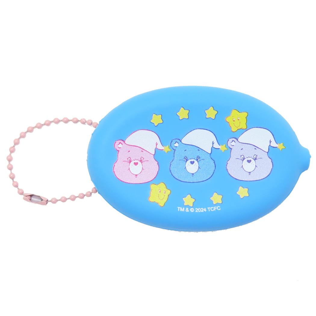 ケアベア 小銭入れ コインケース CB ブルー CareBears S&C かわいい キャラクター グッズ メール便可 シネマコレクション