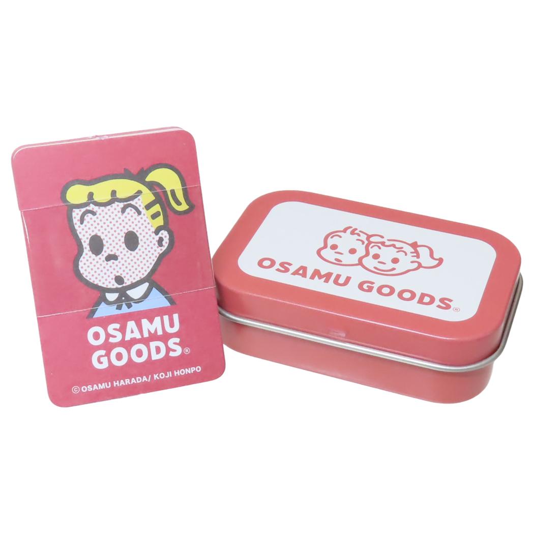 オサムグッズ フレークシール 缶入りステッカー おさむ Osamu Goods S&C デコレーション キャラクター グッズ メール便可 シネマコレクション