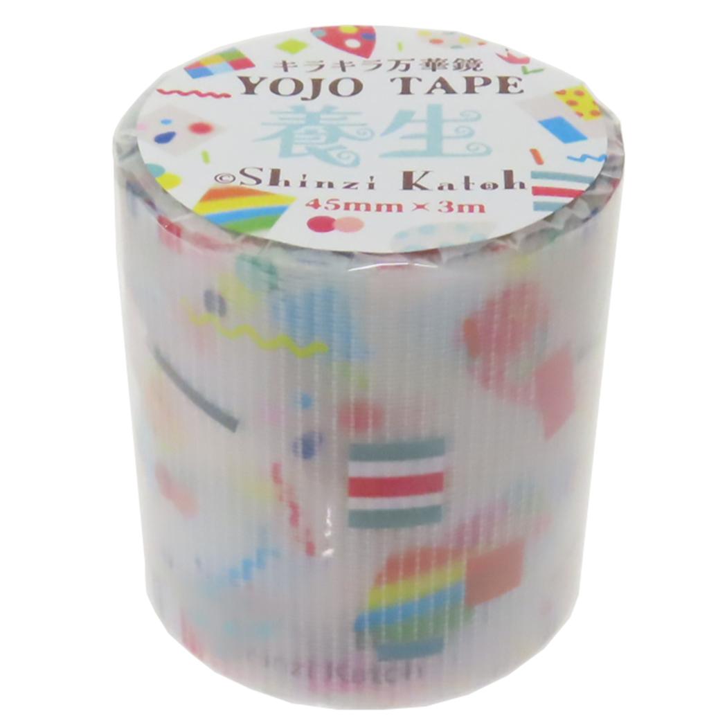 養生テープYOJOTAPEキラキラ万華鏡シール堂印刷クラフトマスキングテープデコレーションかわいいグッズシネマコレクション