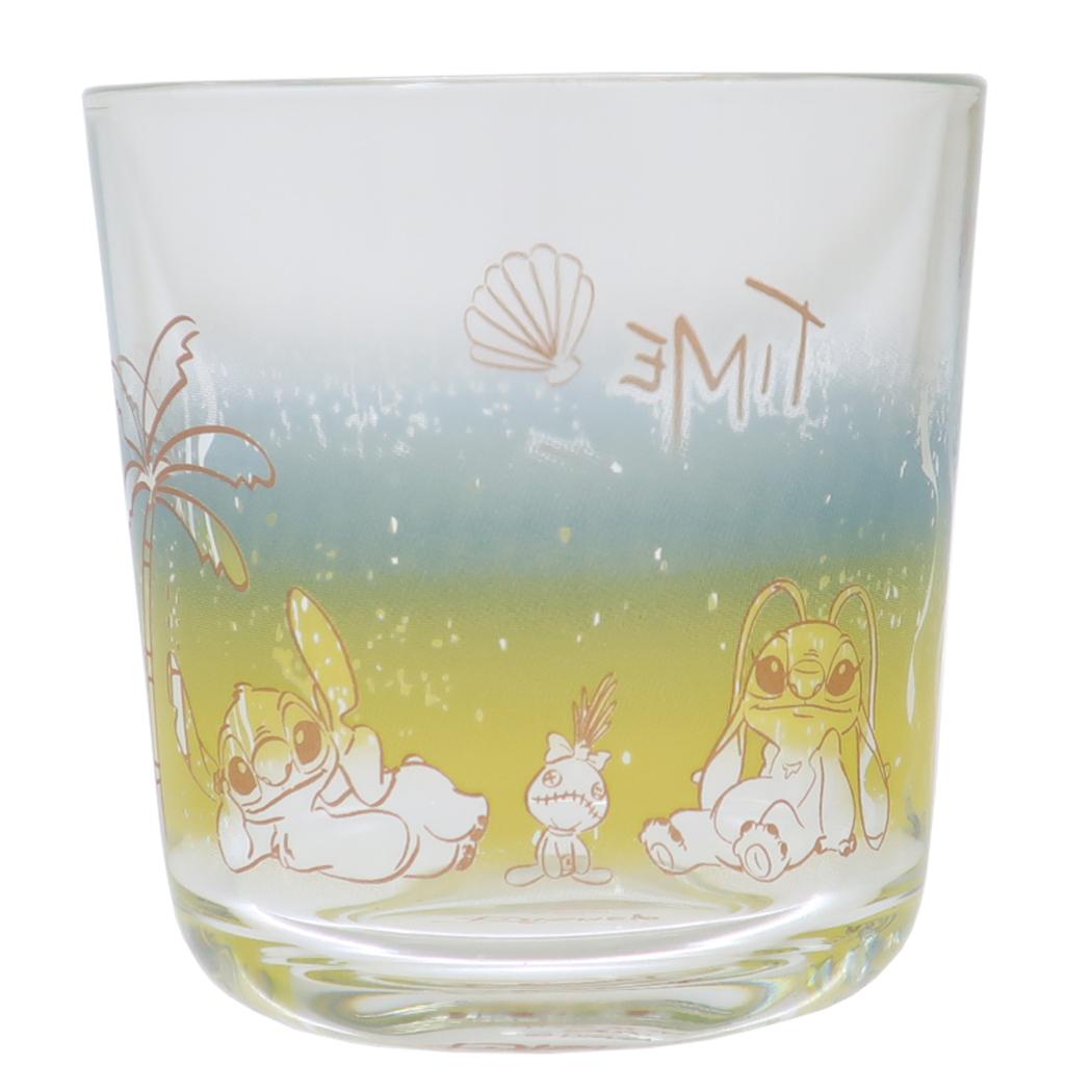 リロ&スティッチ ガラスコップ ガラスタンブラー スティッチ&エンジェル&スクランプ ディズニー 三郷陶器 プレゼント キャラクター グッズ シネマコレクション