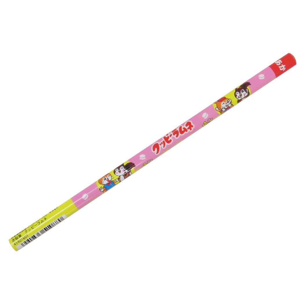 クッピーラムネ えんぴつ 赤鉛筆 お菓子パッケージ funbox あかえんぴつ 新学期準備文具 筆記用具 キャラクター グッズ メール便可 シネマコレクション