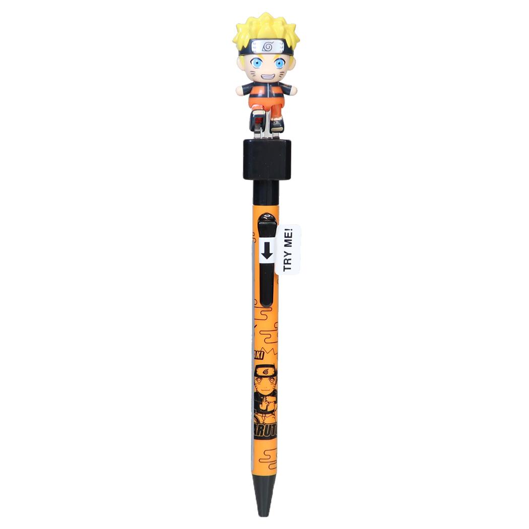 NARUTO疾風伝 ボールペン トコトコアクションペン うずまきナルト 橙 少年ジャンプ funbox 面白 おもしろ文具 キャラクター グッズ メール便可 シネマコレクション