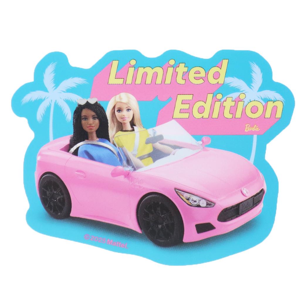 バービー ダイカットシール キャラクターステッカー ドライブ Barbie スモールプラネット ダイカットビニールステッカー デコシール 耐水性 キャラクター グッズ メール便可 シネマコレクション