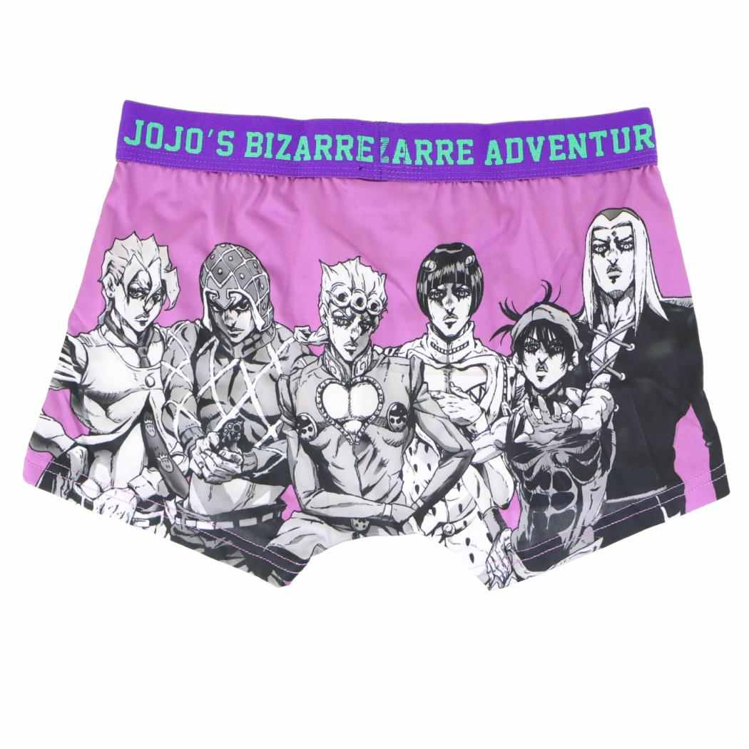 ジョジョの奇妙な冒険 黄金の風 男性用下着 転写ボクサーブリーフ ブチャラティチーム 少年ジャンプ バンダイ メンズインナー アニメキャラクター グッズ メール便可 シネマコレクション