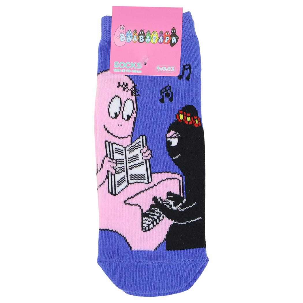 バーバパパ 女性用靴下 レディースソックス キャラックス ピアノ BARBAPAPA スモールプラネット