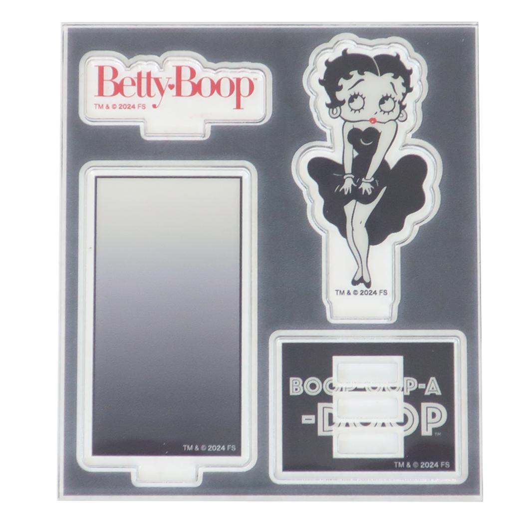 ベティブープ アクリルスタンド コレクション雑貨 モノクロ BETTY BOOP スモールプラネット アクスタ キャラクター グッズ メール便可 シネマコレクション
