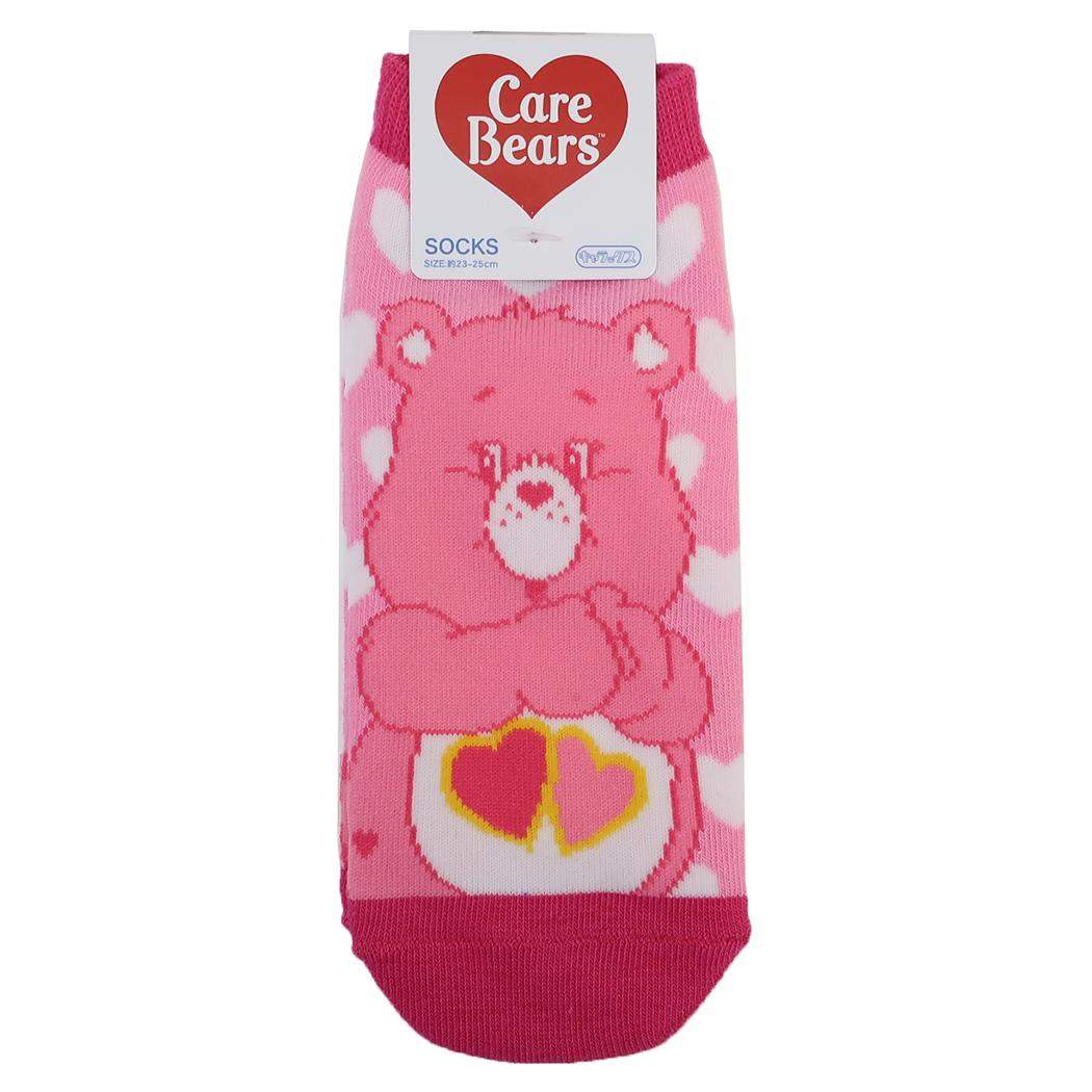 ケアベア 靴下レディース キャラックス ハート PK CareBears スモールプラネット 大人向け キャラクター グッズ メール便可 シネマコレクション
