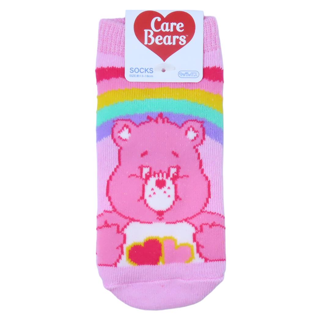 ケアベア 子ども用靴下 キッズソックス 虹 CareBears スモールプラネット キャラックス 子供 キャラクター グッズ メール便可 シネマコレクション
