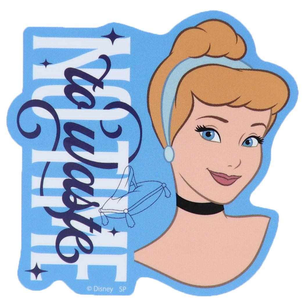 シンデレラ ダイカットシール キャラクターステッカー アップ ディズニープリンセス スモールプラネット ダイカットビニールステッカー 耐水性 キャラクター グッズ メール便可 シネマコレクション
