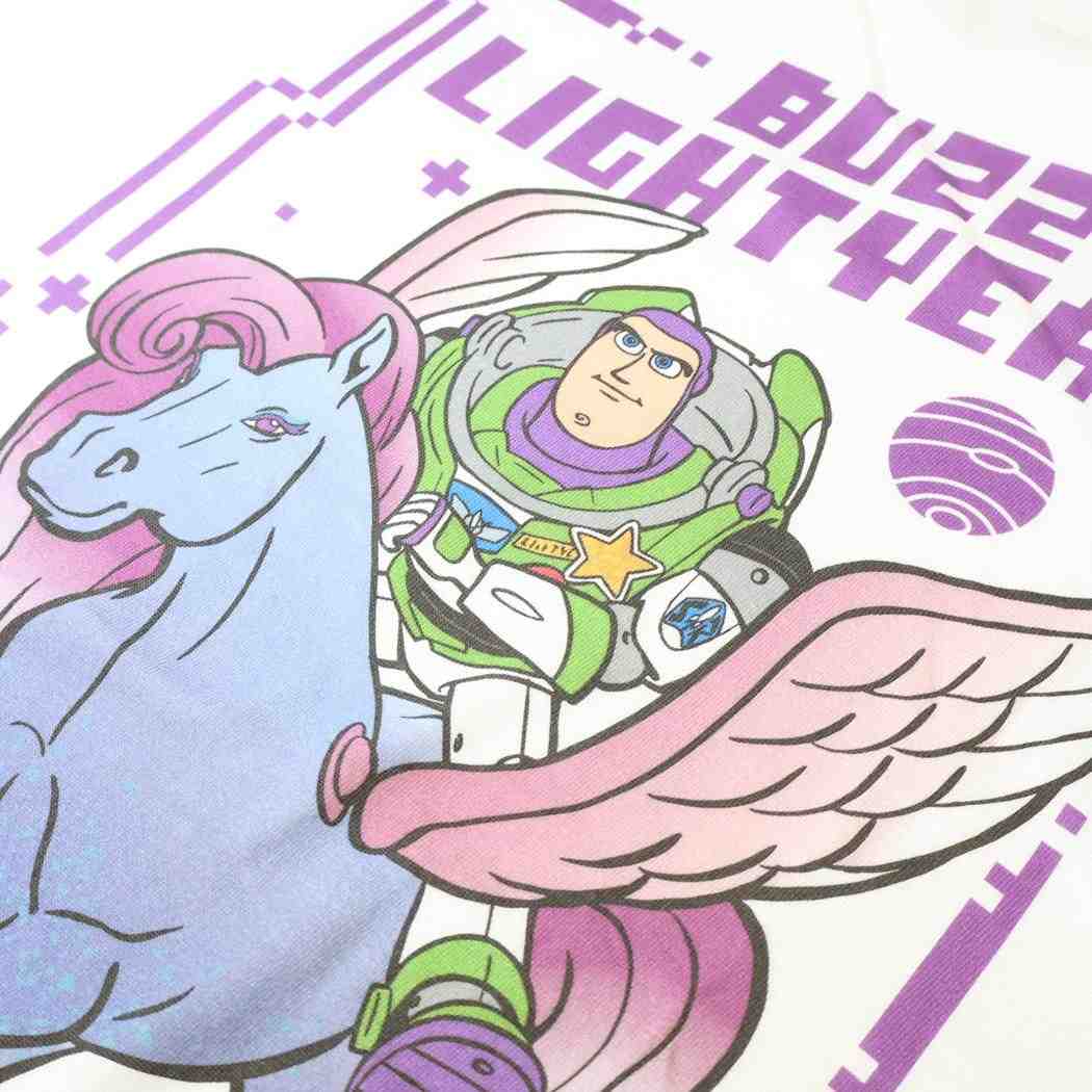 トイストーリー5 Tシャツ T-SHIRTS バズ&馬 L ディズニー スモールプラネット