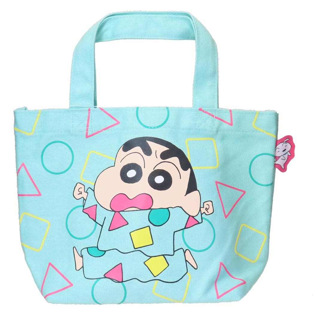 クレヨンしんちゃん ランチバッグ カラーマチ付バッグ パジャマ スモールプラネット マチ付き お弁当かばん アニメキャラクター グッズ メール便可 シネマコレクション