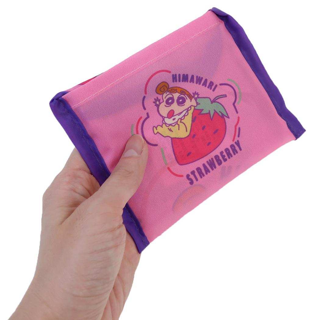 クレヨンしんちゃん エコバッグ ミニ ショッピングバッグ ひまわり イチゴ スモールプラネット