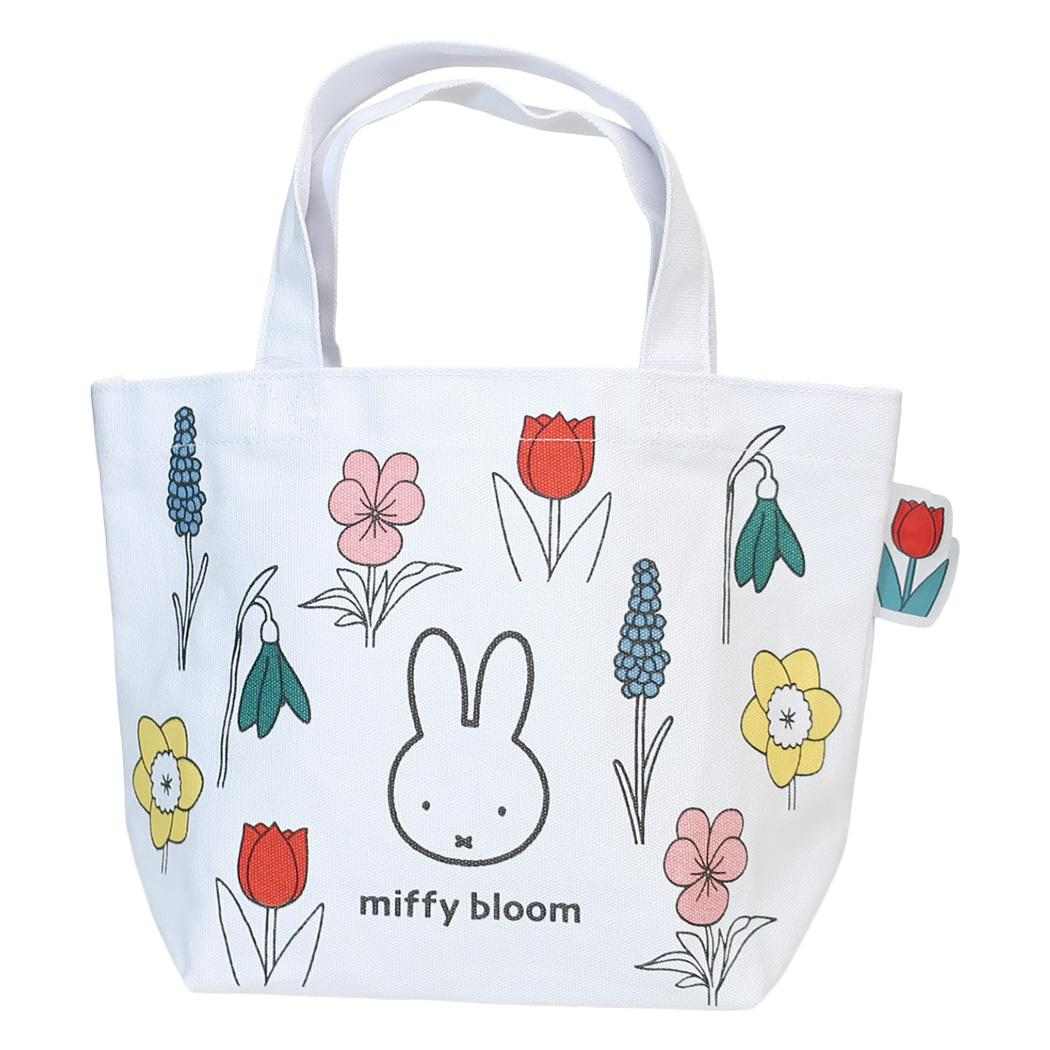 ミッフィー ランチバッグ カラーマチ付きバッグ miffy bloom ディックブルーナ スモールプラネット お弁当かばん ミニトート 絵本キャラクター グッズ メール便可 シネマコレクション