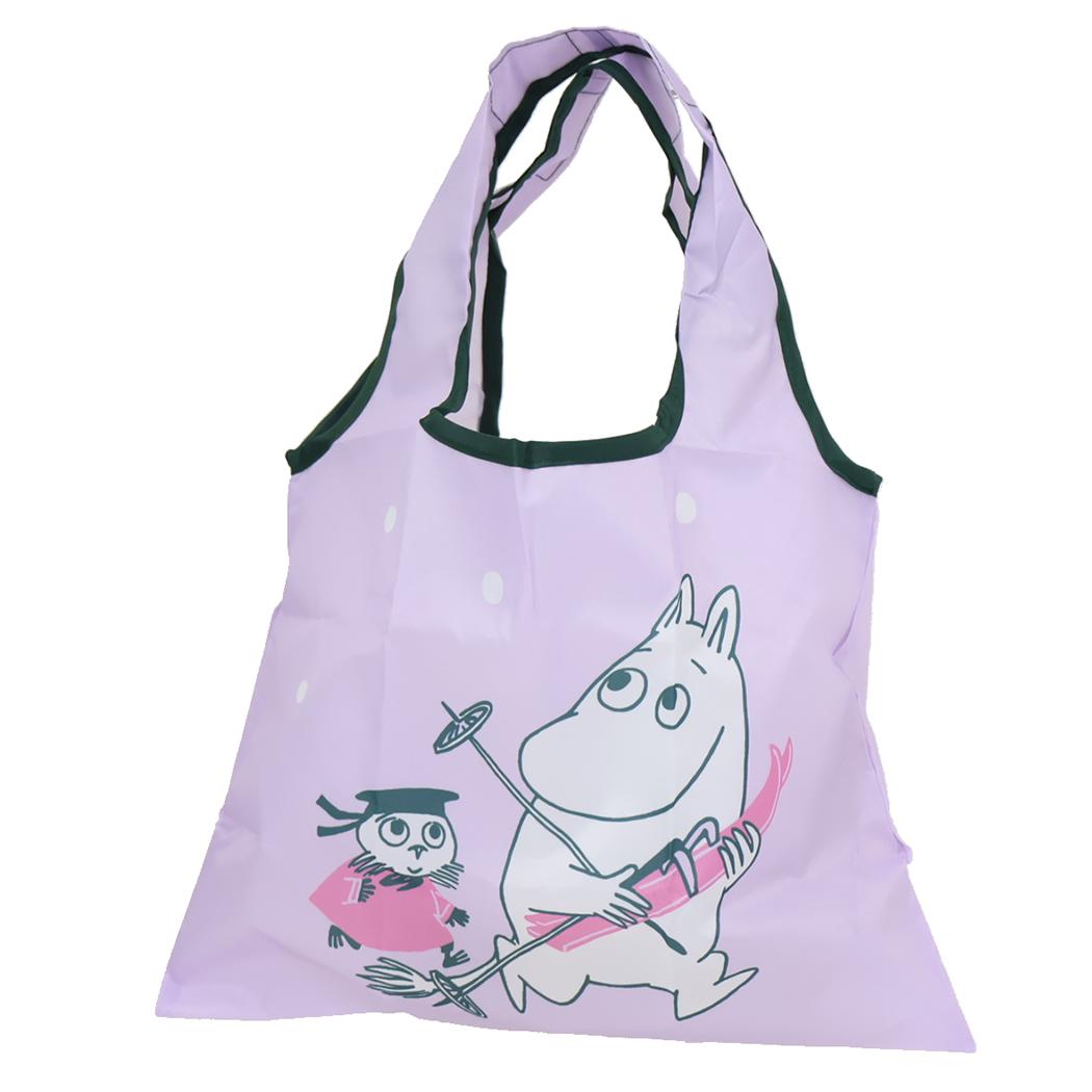 ムーミン エコバッグ ミニショッピングバッグ 雪 北欧 スモールプラネット お買い物かばん キャラクター グッズ メール便可 シネマコレクション